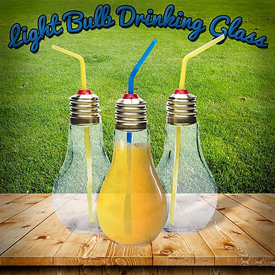 Light Bulb Drinking Glass